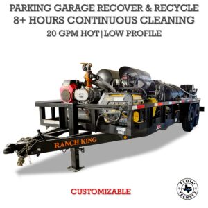 Hydra 20G8HL - Reclaim & Recycle - Powerful System for 8 Hours or More Continuous Cleaning Before Water Change
