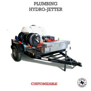 Python 882 – Sewage Plumbing Hydro Jetter 8ft Trailer