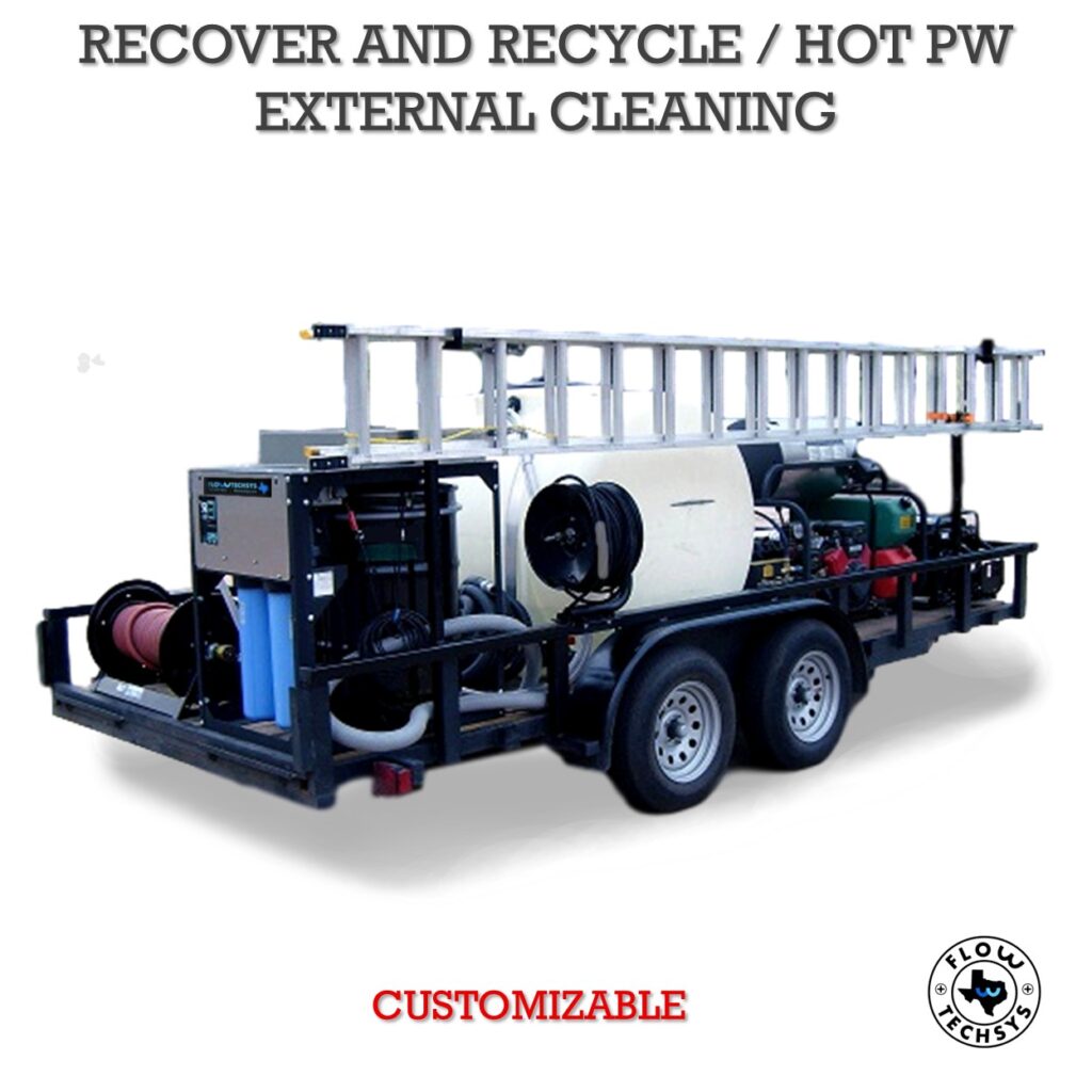 Hydra R5H - Reclaim & Recycle Trailer Commercial External Cleaning
