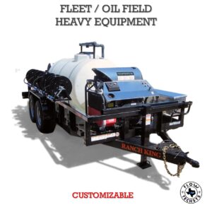 Hygea 750GH17 - complete trailer dual hot 8.5 GPM - 725 to 1035 gal tank